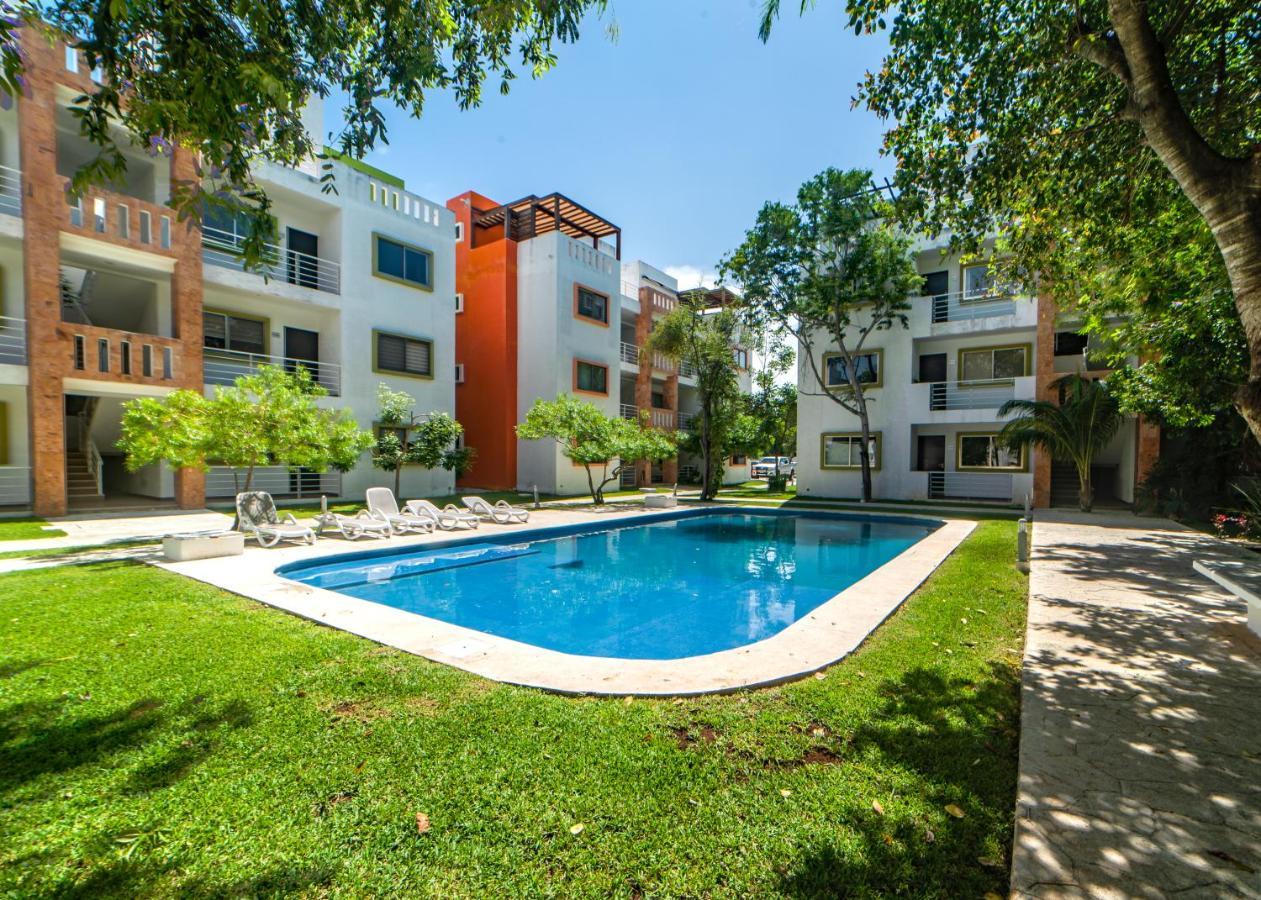 Cancun Airport Condo Hotel Apartment With Pool And Security Eksteriør billede