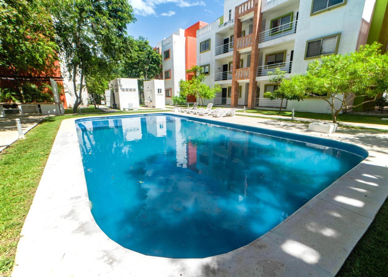 Cancun Airport Condo Hotel Apartment With Pool And Security Eksteriør billede